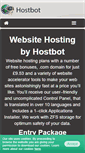 Mobile Screenshot of hostbot.net